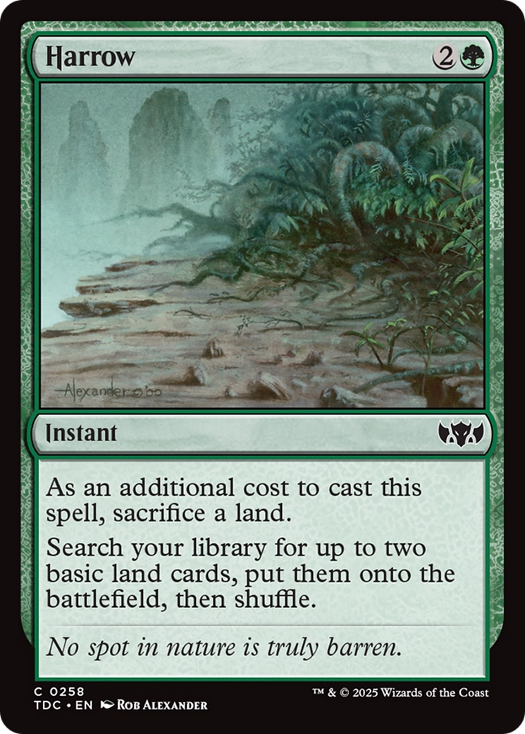 Harrow [Tarkir: Dragonstorm Commander] | Devastation Store