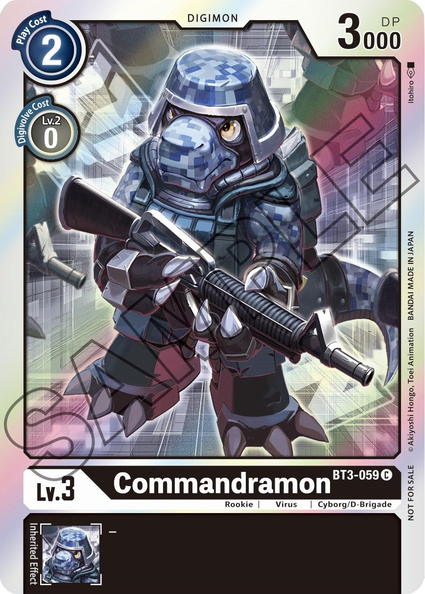 Commandramon [BT3-059] (Event Pack 1) [Release Special Booster Promos] | Devastation Store
