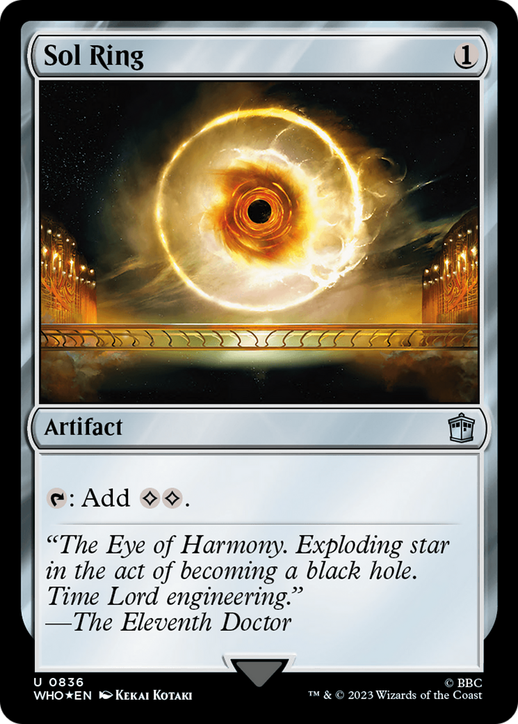 Sol Ring (Surge Foil) [Doctor Who] | Devastation Store