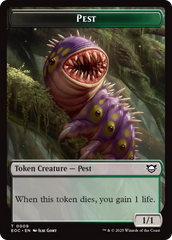 Copy // Pest Double-Sided Token [Edge of Eternities Tokens] | Devastation Store