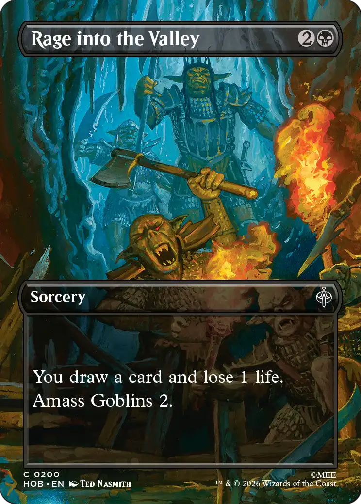 Rage into the Valley (Borderless) [The Hobbit] | Devastation Store