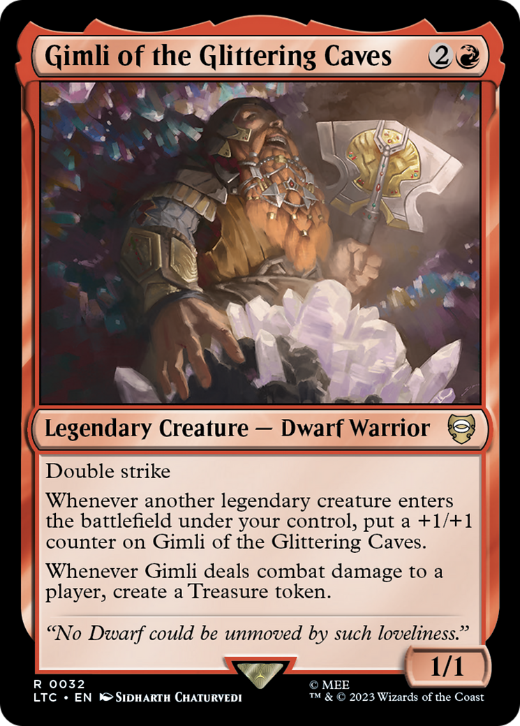 Gimli of the Glittering Caves [The Lord of the Rings: Tales of Middle-Earth Commander] | Devastation Store