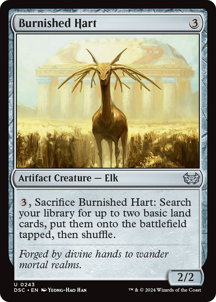 Burnished Hart [Duskmourn: House of Horror Commander] | Devastation Store