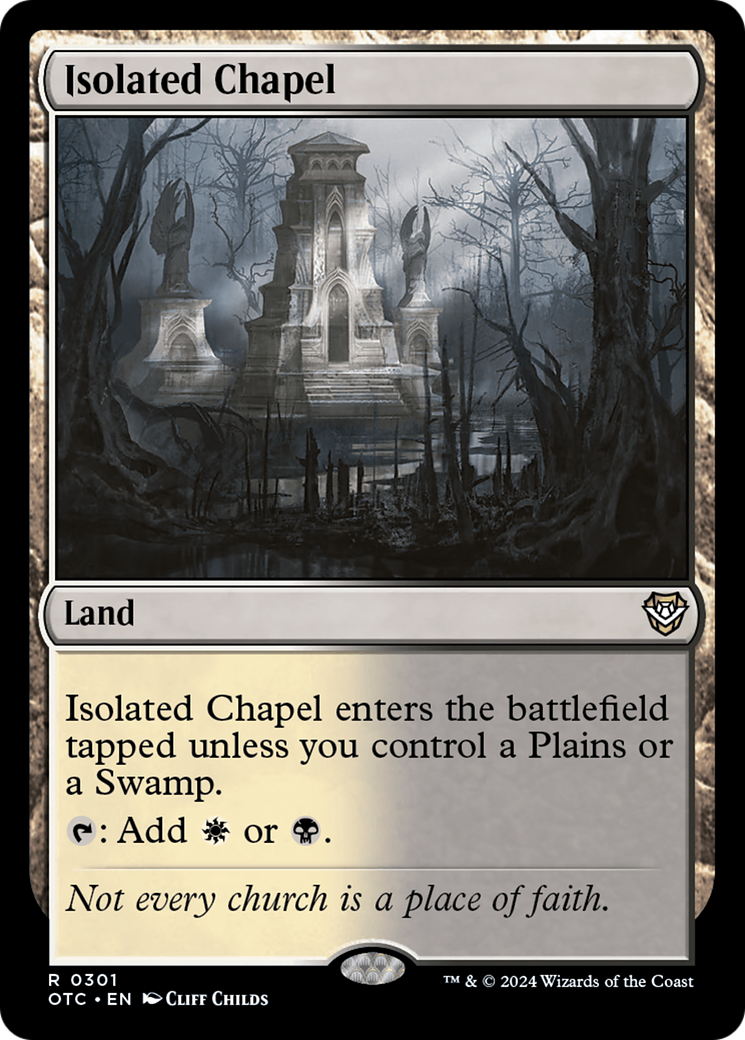 Isolated Chapel [Outlaws of Thunder Junction Commander] | Devastation Store