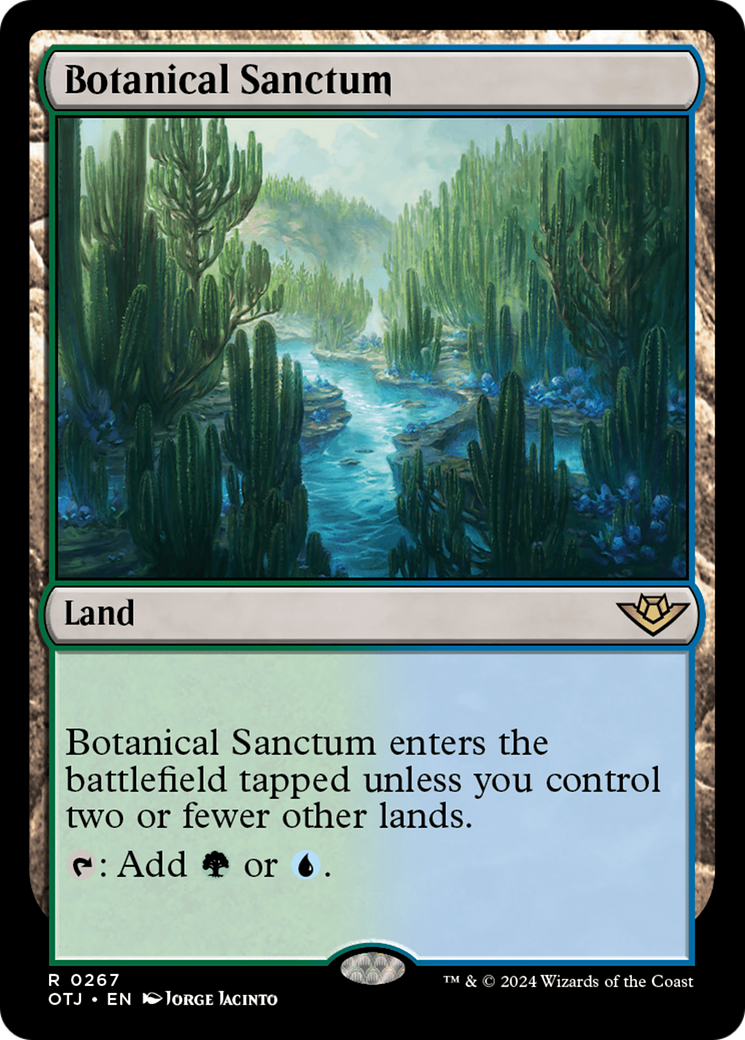 Botanical Sanctum [Outlaws of Thunder Junction] | Devastation Store