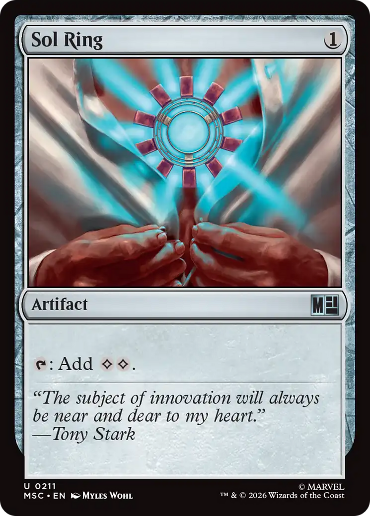 Sol Ring [Marvel Super Heroes Commander] | Devastation Store