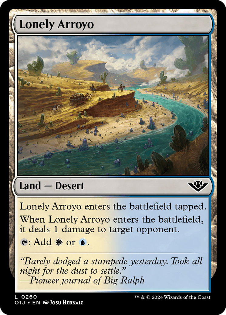 Lonely Arroyo [Outlaws of Thunder Junction] | Devastation Store
