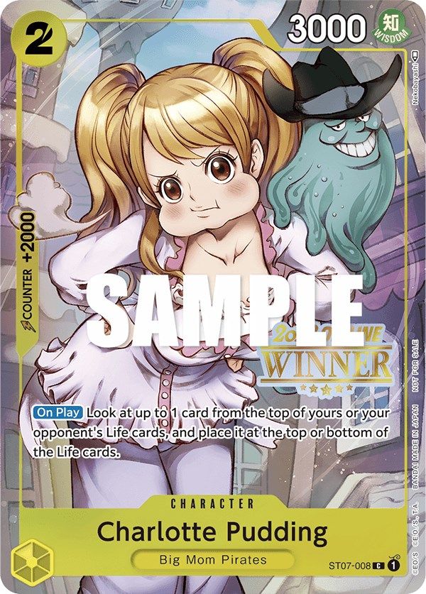 Charlotte Pudding (Offline Regional 2023) [Winner] [One Piece Promotion Cards] | Devastation Store