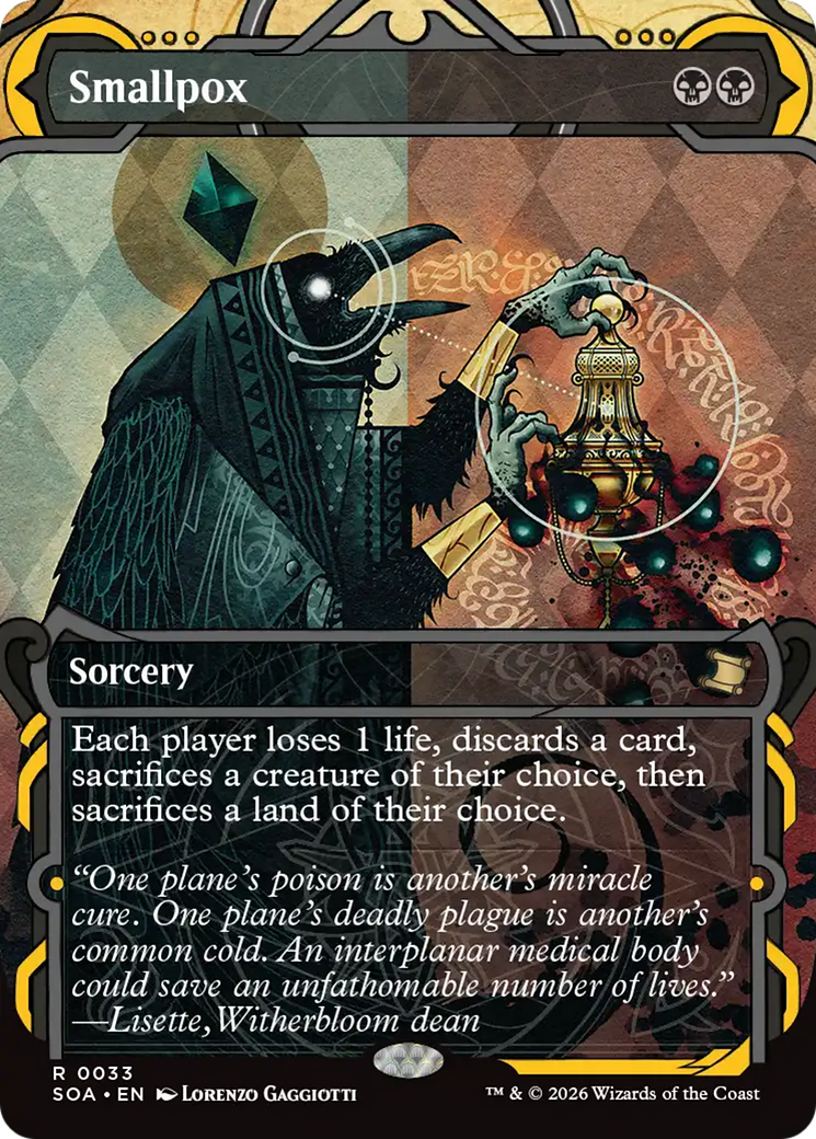 Smallpox [Secrets of Strixhaven: Mystical Archive] | Devastation Store