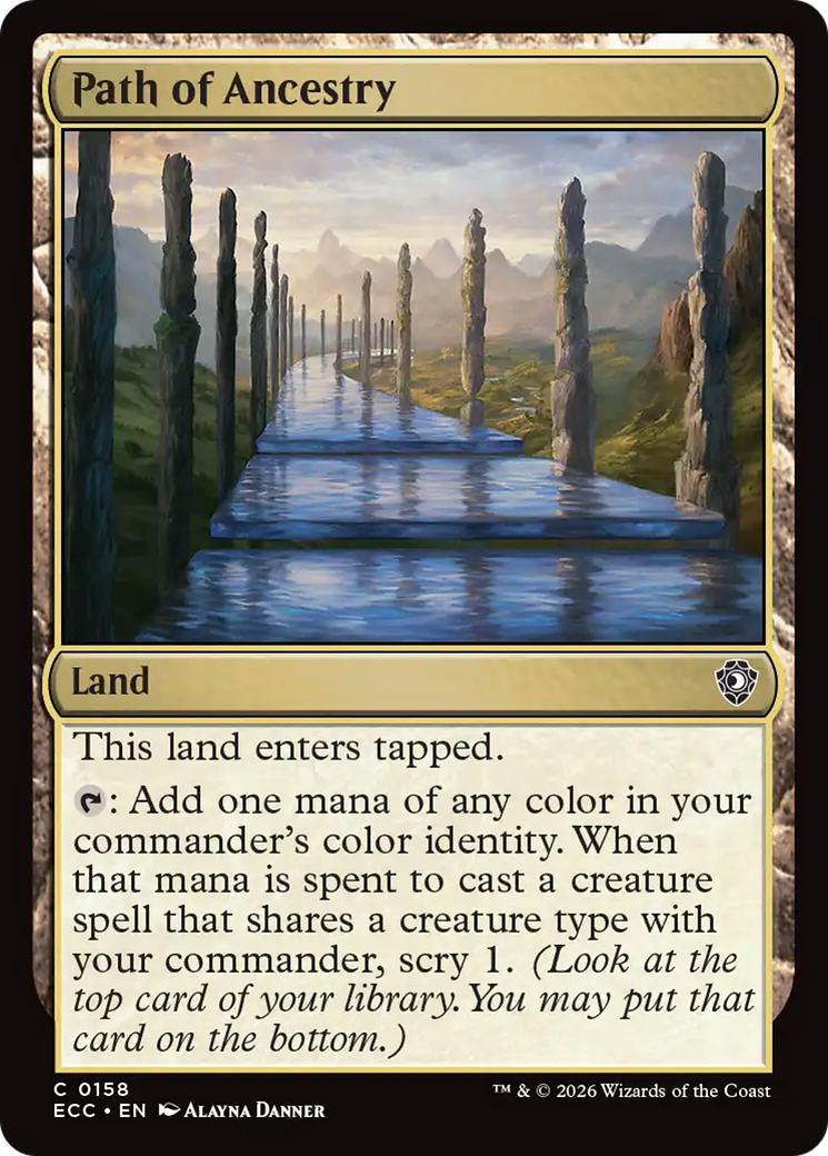 Path of Ancestry [Lorwyn Eclipsed Commander] | Devastation Store