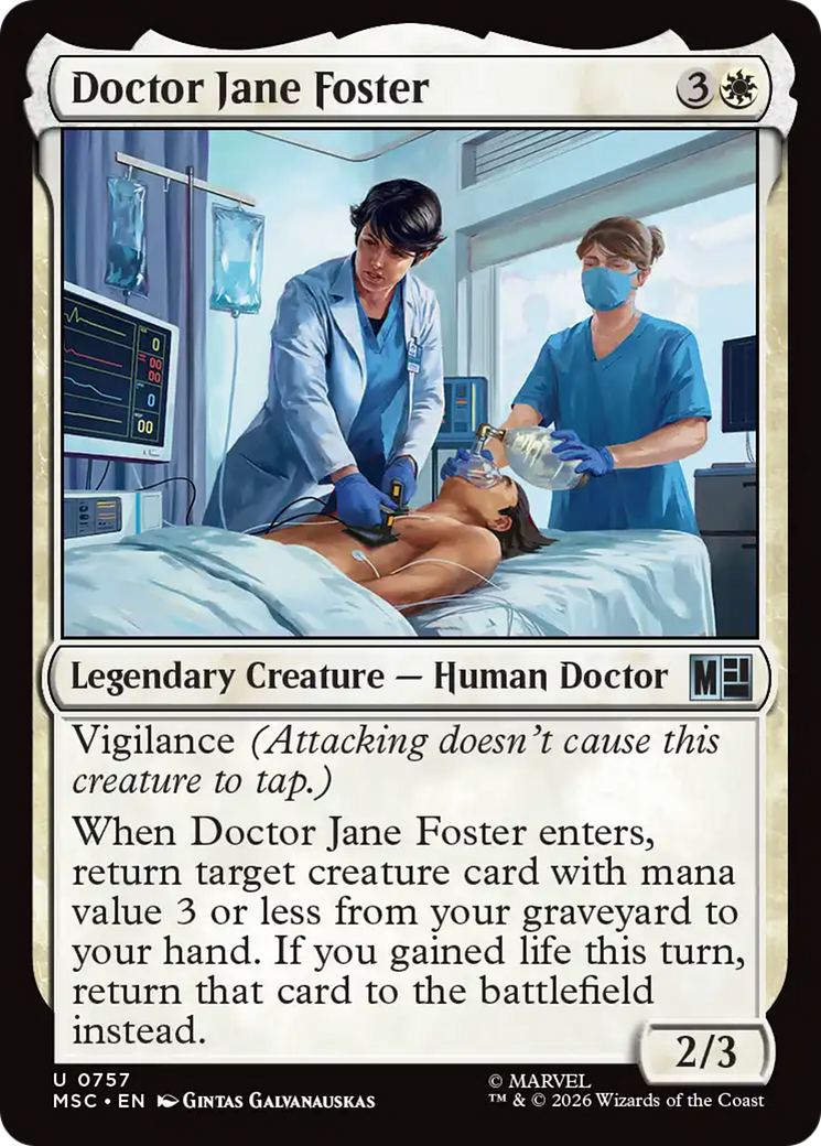 Doctor Jane Foster [Marvel Super Heroes Commander] | Devastation Store