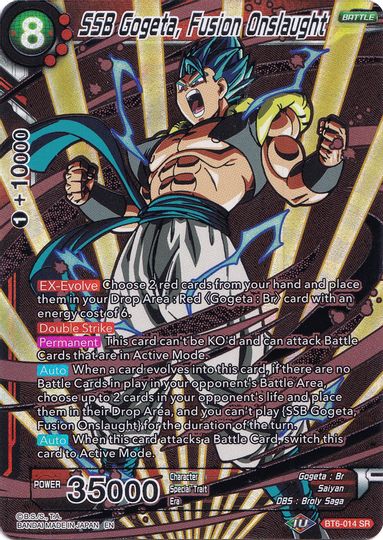 SSB Gogeta, Fusion Onslaught (Collector's Selection Vol. 1) (BT6-014) [Promotion Cards] | Devastation Store