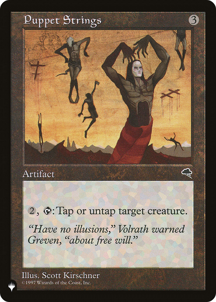 Puppet Strings [The List Reprints] | Devastation Store