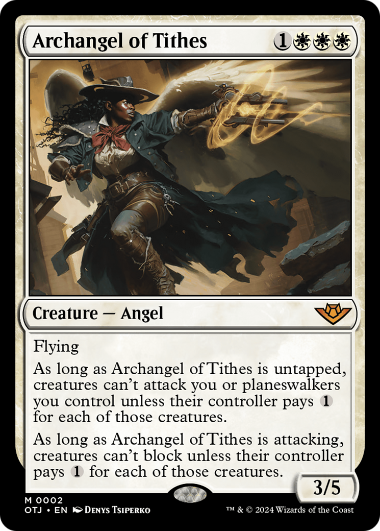 Archangel of Tithes [Outlaws of Thunder Junction] | Devastation Store