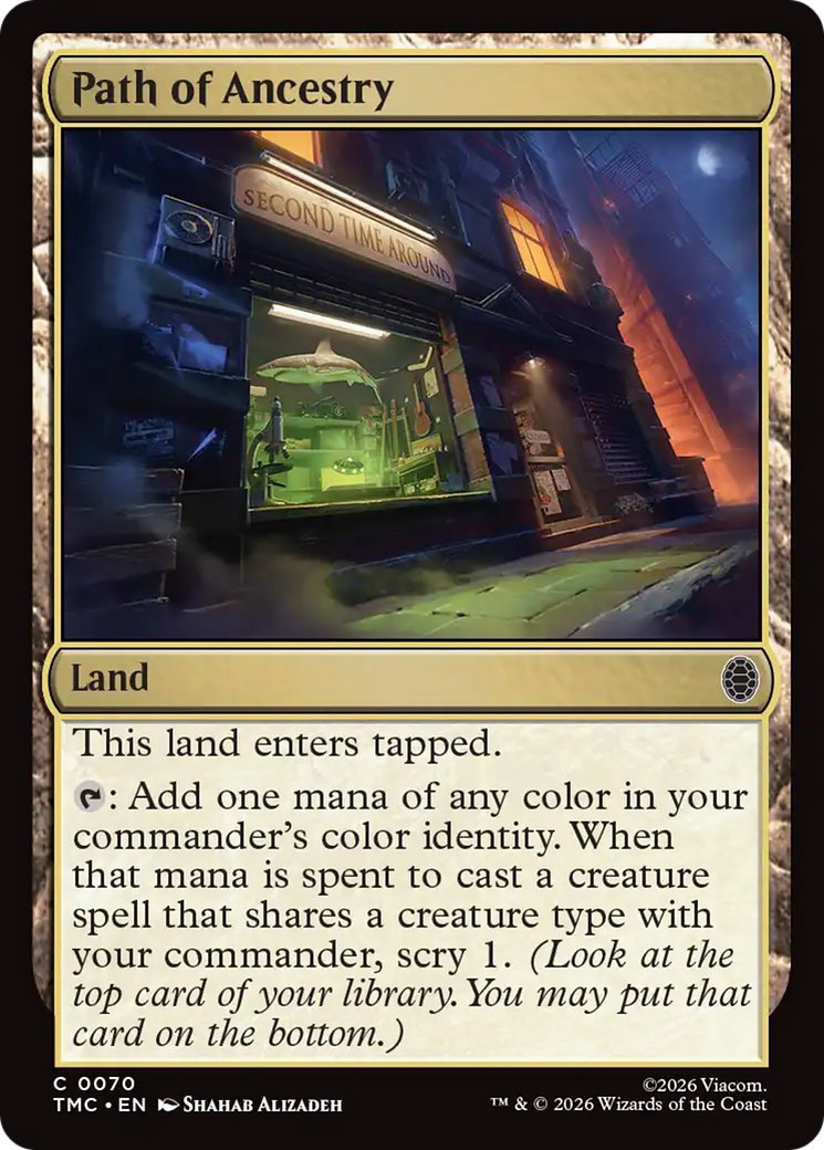 Path of Ancestry [Teenage Mutant Ninja Turtles Commander] | Devastation Store