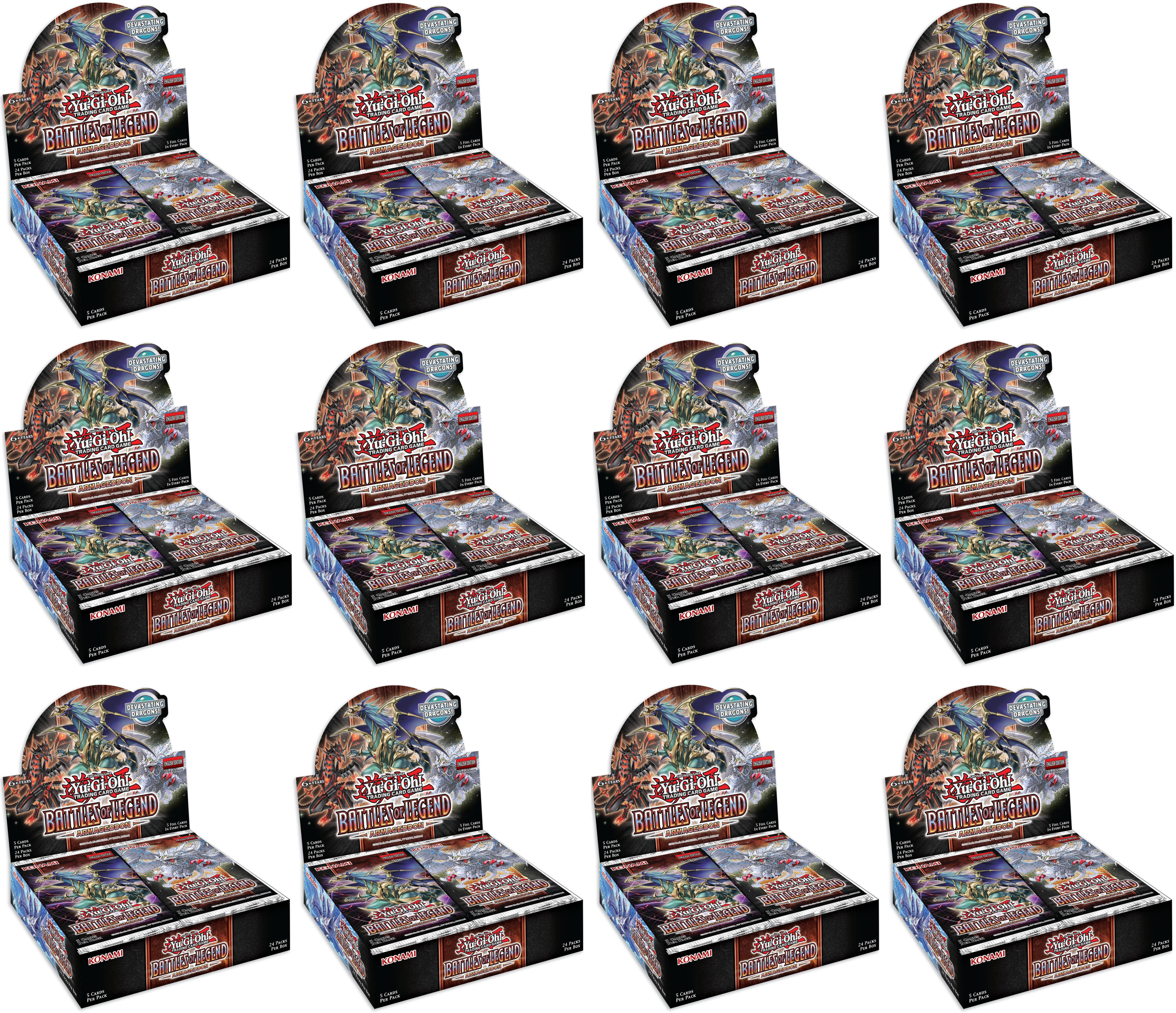 Battles of Legend: Armageddon - Booster Box Case (1st Edition) | Devastation Store