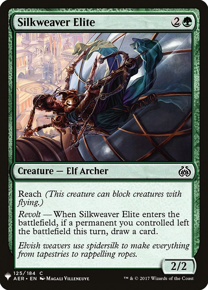 Silkweaver Elite [Mystery Booster] | Devastation Store