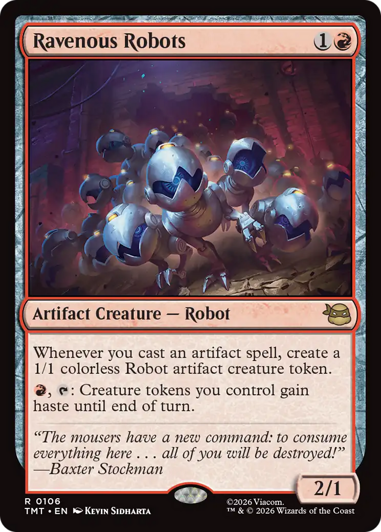 Ravenous Robots [Teenage Mutant Ninja Turtles] | Devastation Store