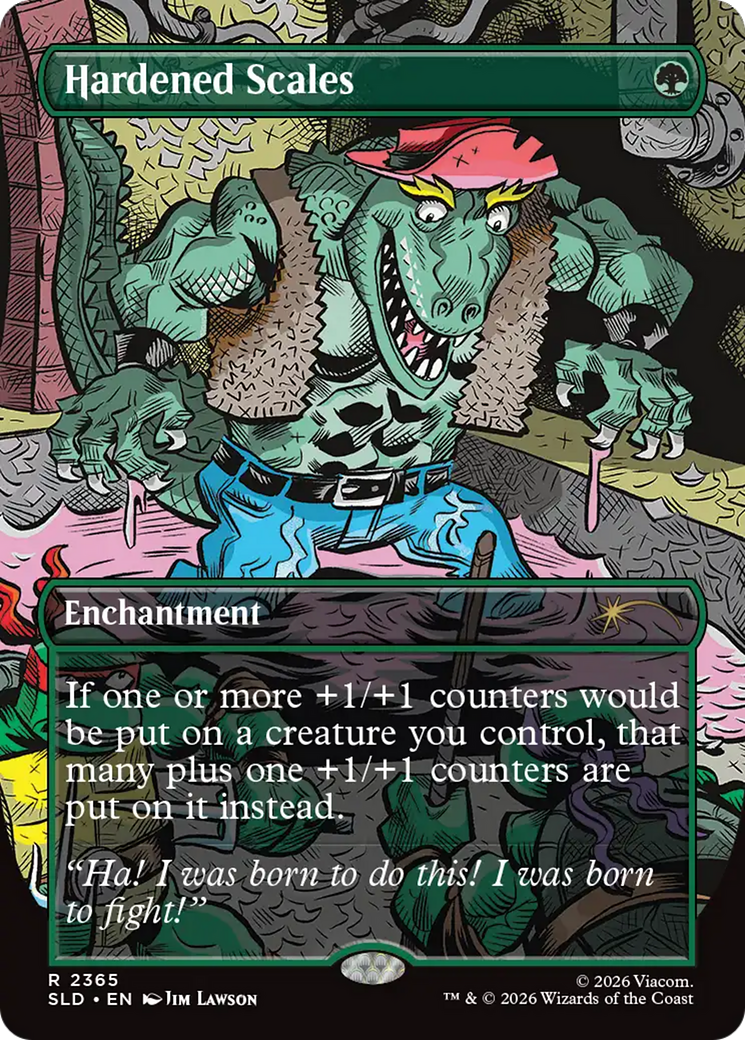 Hardened Scales [Secret Lair Drop Series] | Devastation Store