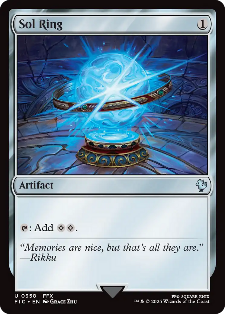 Sol Ring (0358) [FINAL FANTASY Commander] | Devastation Store