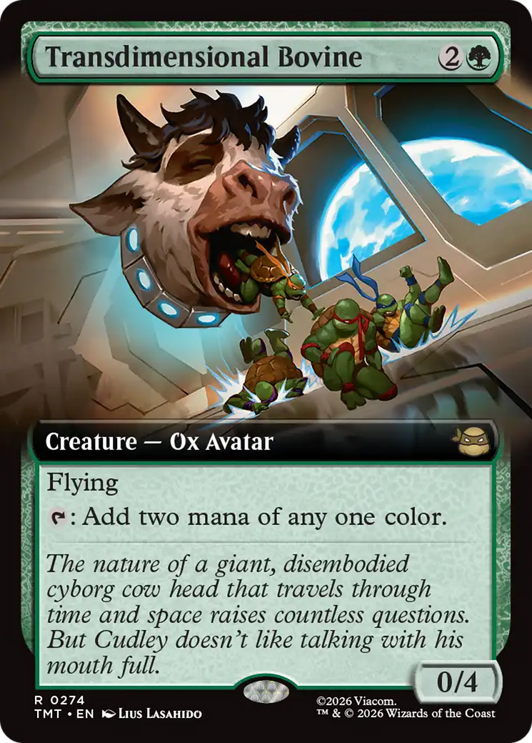 Transdimensional Bovine (Extended Art) [Teenage Mutant Ninja Turtles] | Devastation Store