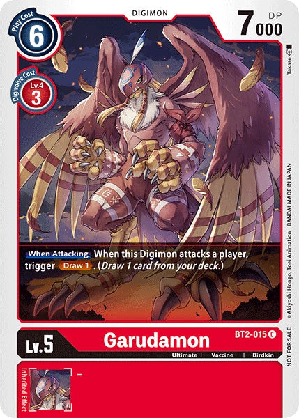 Garudamon [BT2-015] (Official Tournament Pack Vol.3) [Release Special Booster Promos] | Devastation Store