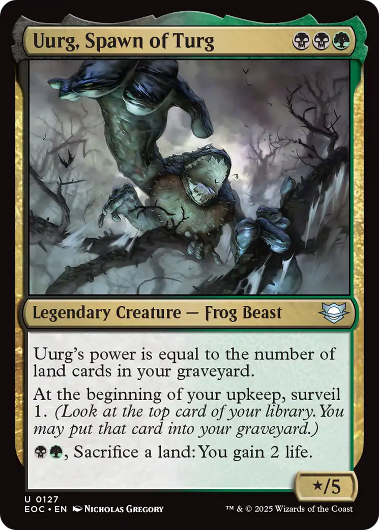 Uurg, Spawn of Turg [Edge of Eternities Commander] | Devastation Store