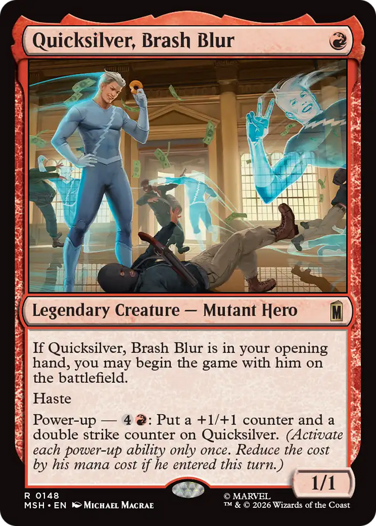 Quicksilver, Brash Blur [Marvel Super Heroes] | Devastation Store