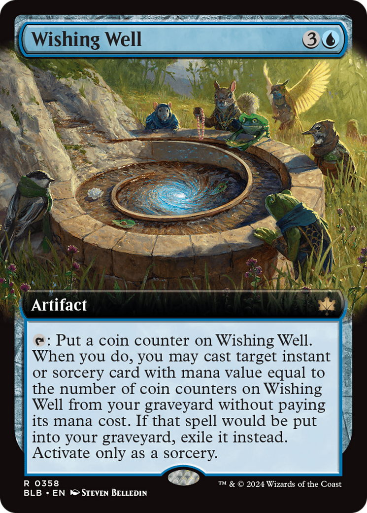 Wishing Well (Extended Art) [Bloomburrow] | Devastation Store