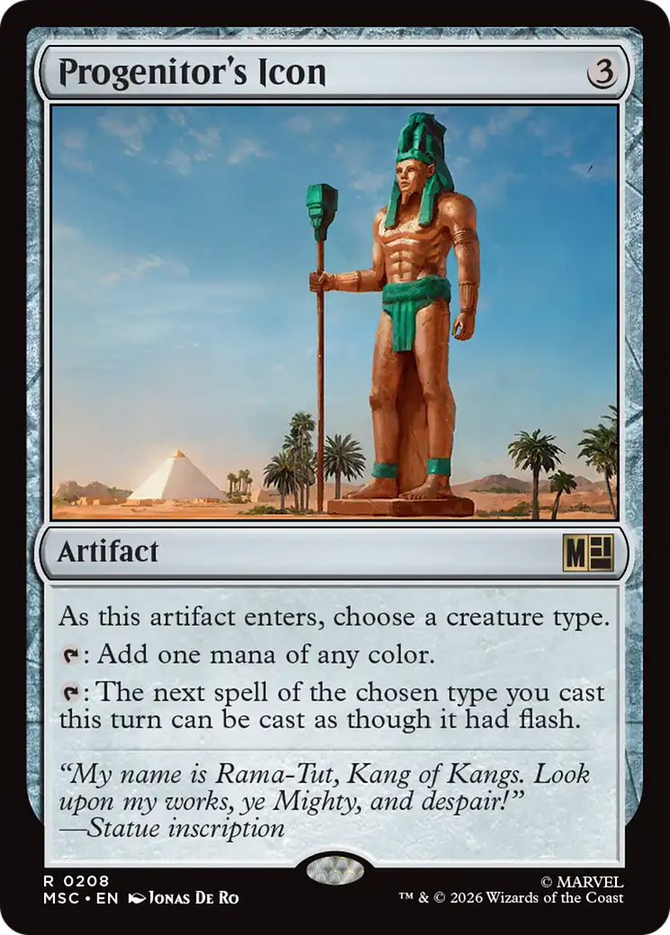 Progenitor's Icon (Surge Foil) [Marvel Super Heroes Commander] | Devastation Store