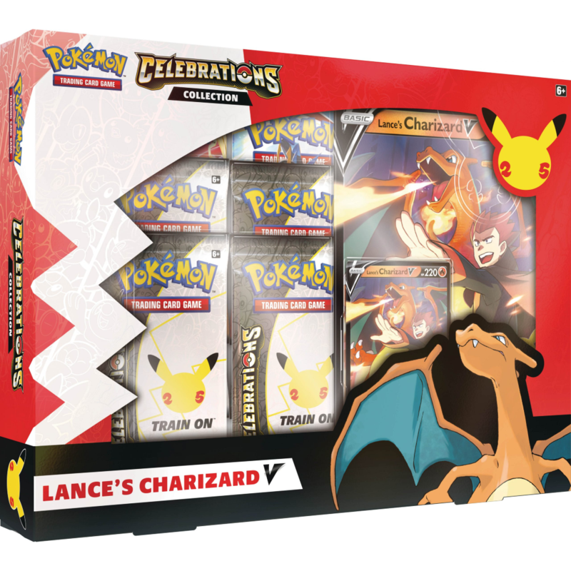 Celebrations: 25th Anniversary - Collection (Lance's Charizard V) | Devastation Store