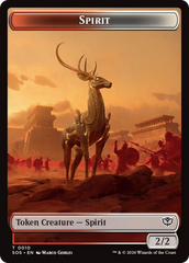 Inkling (0006) // Spirit (0010) Double-Sided Token [Secrets of Strixhaven Tokens] | Devastation Store