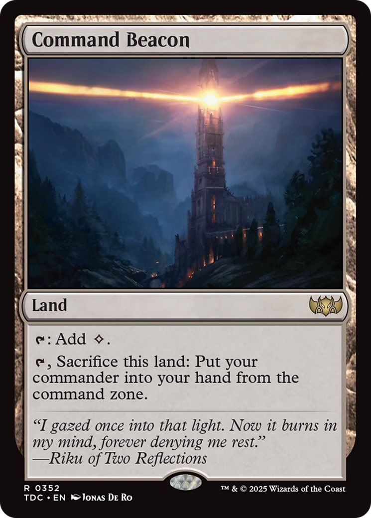 Command Beacon [Tarkir: Dragonstorm Commander] | Devastation Store