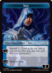 Gingerbrute // Jace Double-Sided Token [Reality Fracture Commander Tokens] | Devastation Store