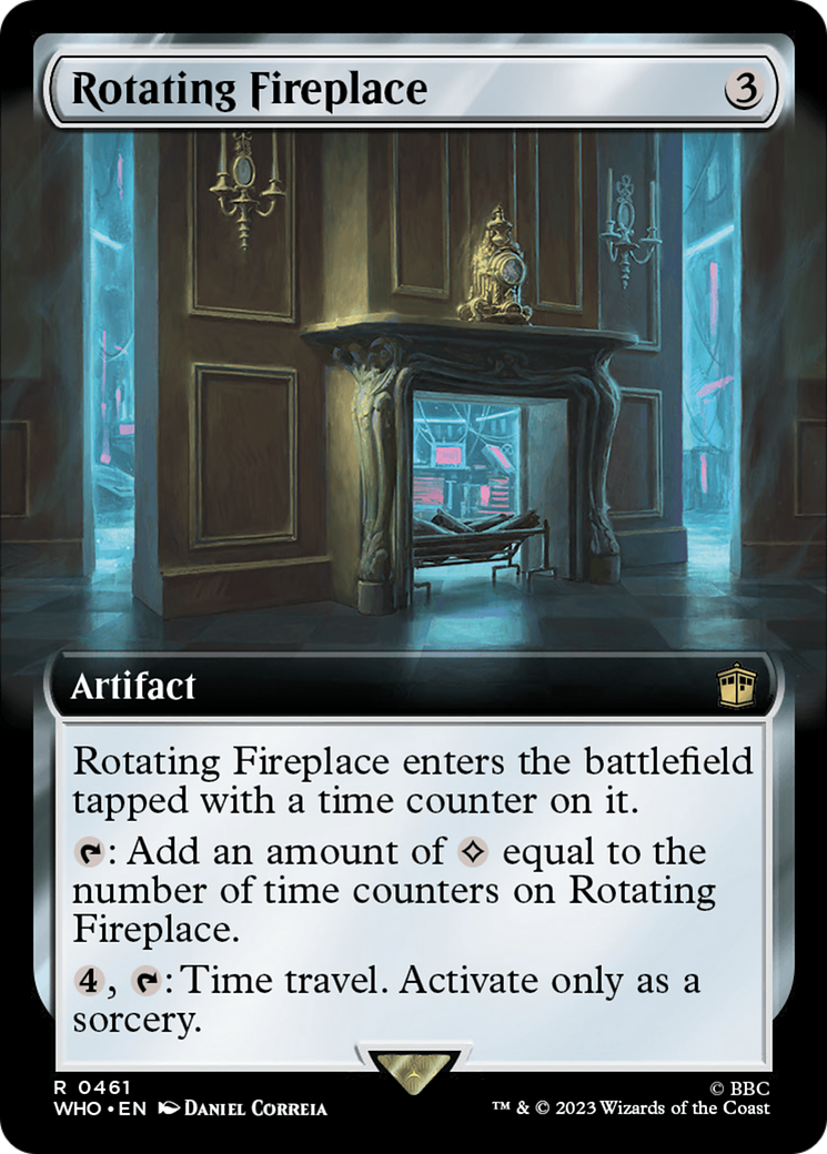 Rotating Fireplace (Extended Art) [Doctor Who] | Devastation Store