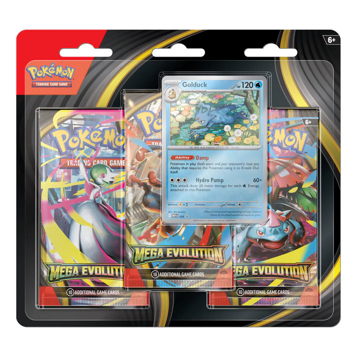 Scarlet & Violet: Mega Evolution - 3 Pack Blister ES
