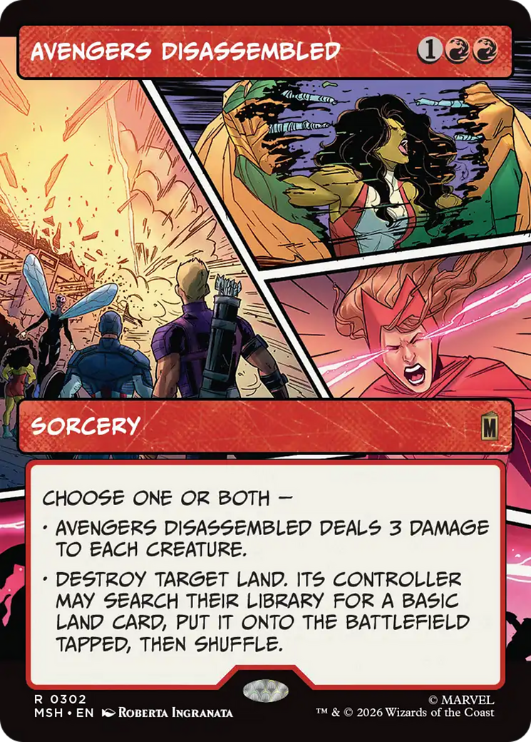 Avengers Disassembled (Borderless) [Marvel Super Heroes] | Devastation Store