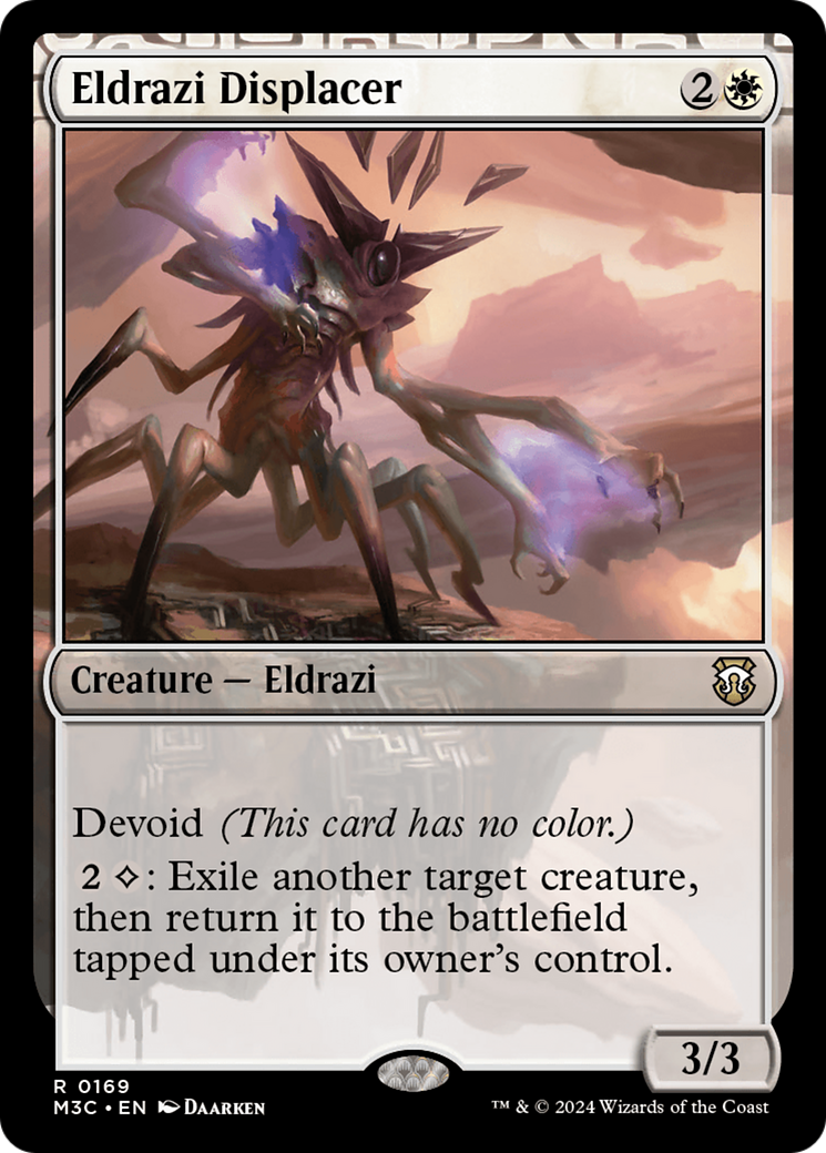 Eldrazi Displacer (Ripple Foil) [Modern Horizons 3 Commander] | Devastation Store