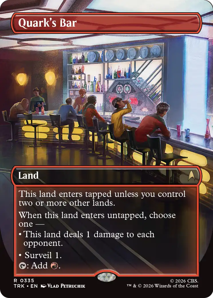 Quark's Bar (Borderless) (0335) [Star Trek] | Devastation Store