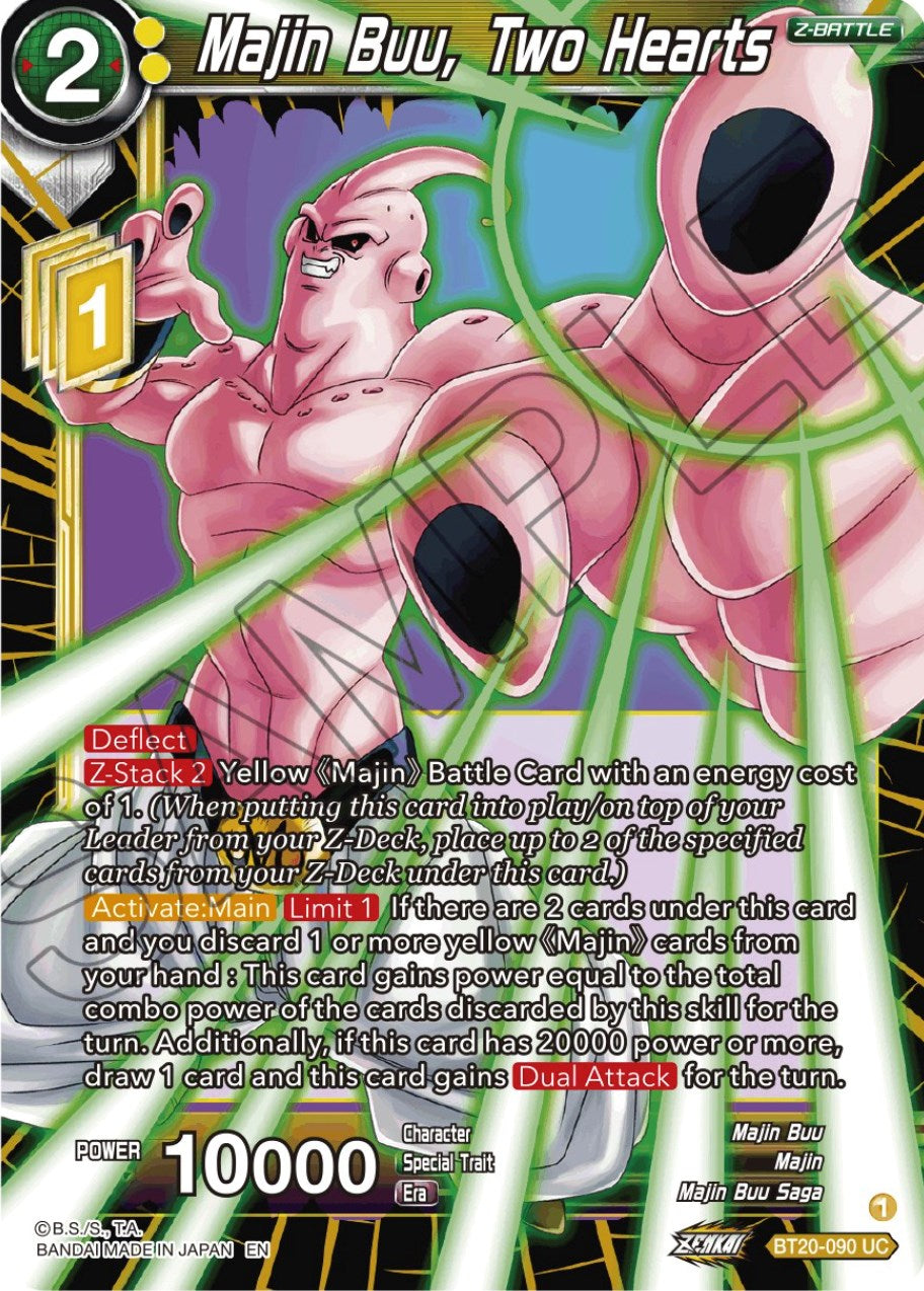 Majin Buu, Two Hearts (BT20-090) [Power Absorbed] | Devastation Store