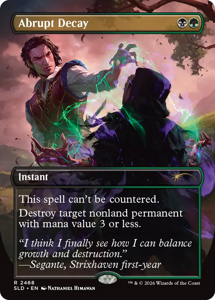 Abrupt Decay [Secret Lair Drop Series] | Devastation Store