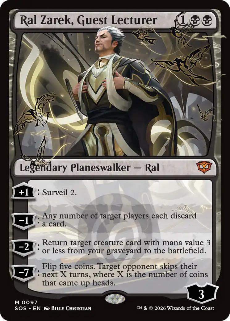 Ral Zarek, Guest Lecturer [Secrets of Strixhaven] | Devastation Store