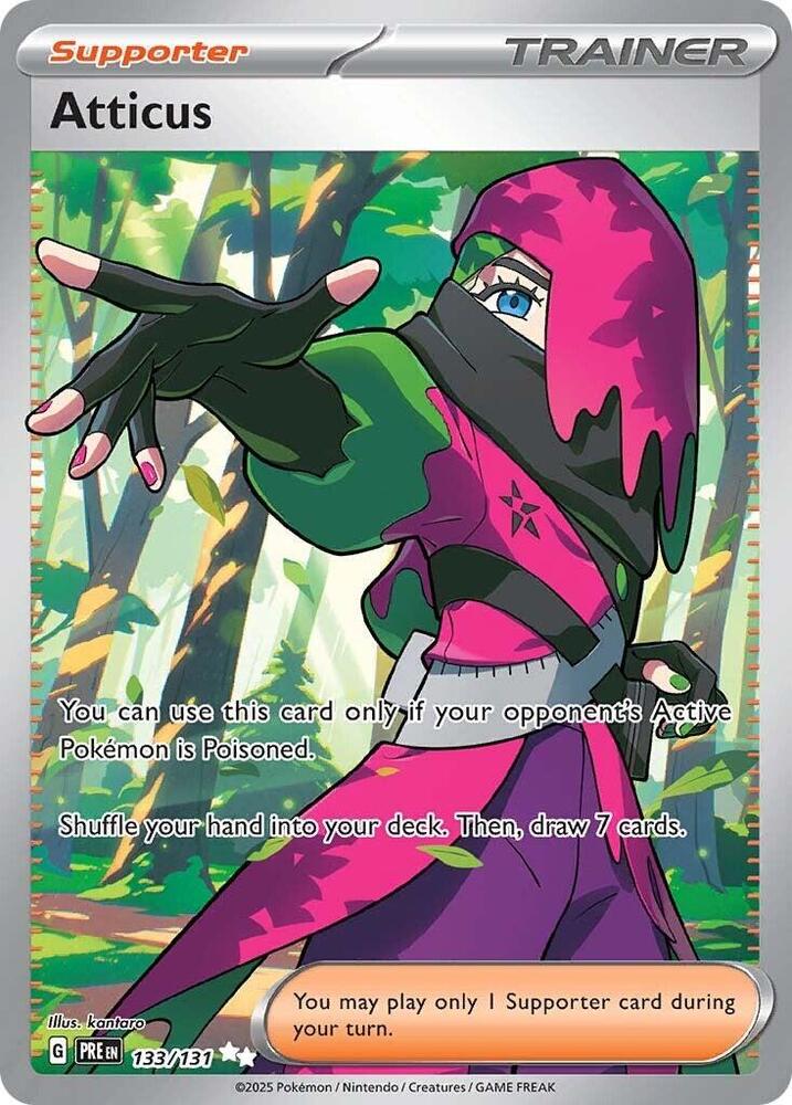 Atticus (133/131) [Scarlet & Violet: Prismatic Evolutions] | Devastation Store