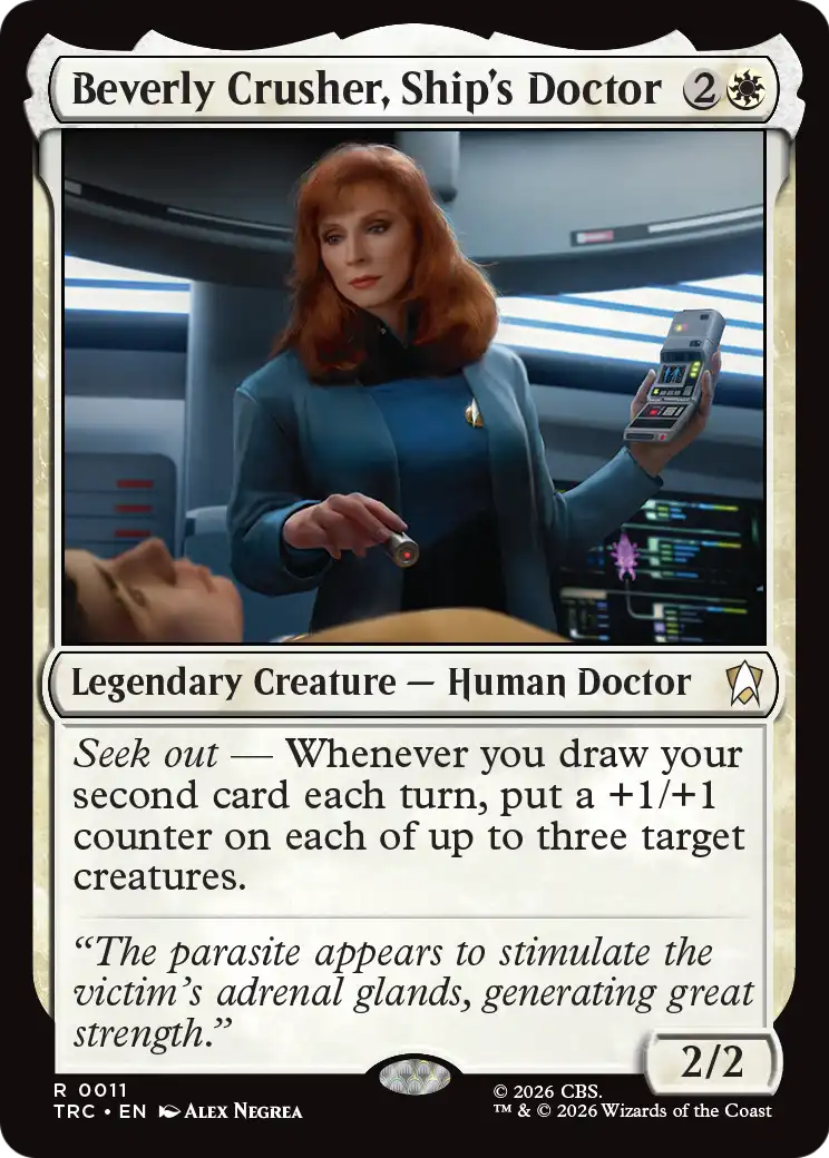 Beverly Crusher, Ship's Doctor [Star Trek Commander] | Devastation Store