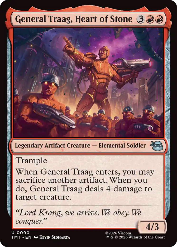 General Traag, Heart of Stone [Teenage Mutant Ninja Turtles] - Devastation Store | Devastation Store