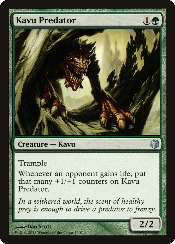 Kavu Predator [Duel Decks: Heroes vs. Monsters] | Devastation Store