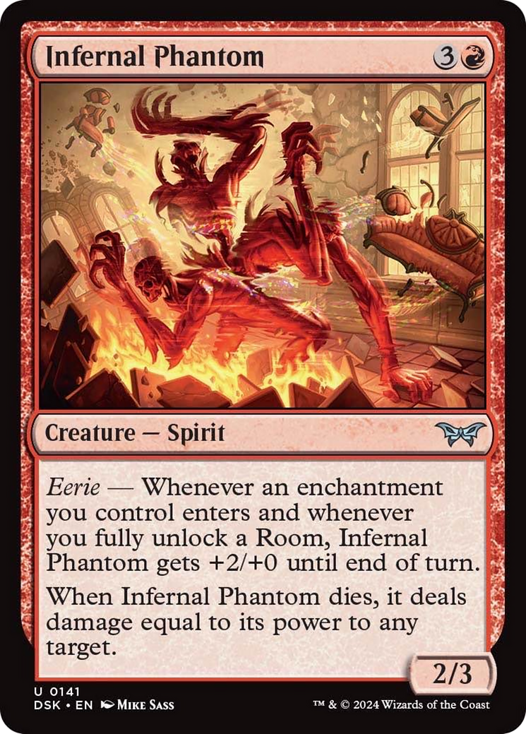 Infernal Phantom [Duskmourn: House of Horror] | Devastation Store