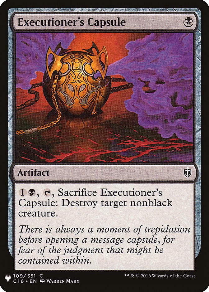 Executioner's Capsule [Mystery Booster] | Devastation Store