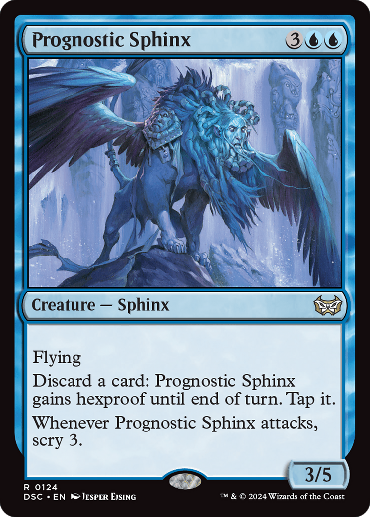 Prognostic Sphinx [Duskmourn: House of Horror Commander] | Devastation Store