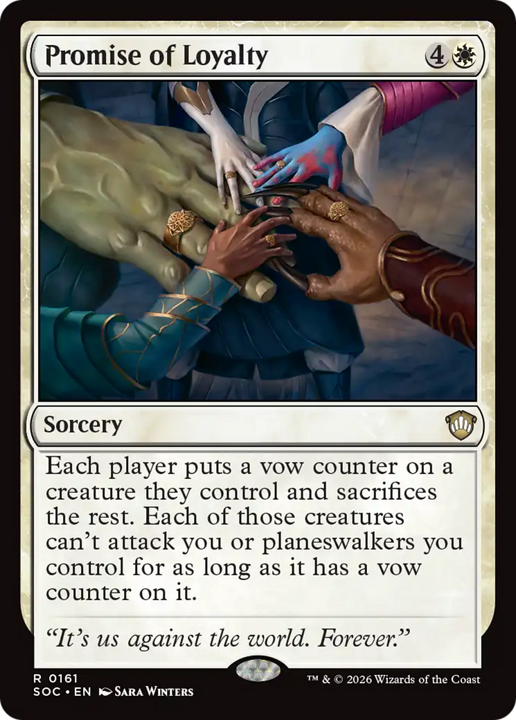 Promise of Loyalty [Secrets of Strixhaven Commander] | Devastation Store